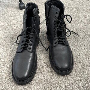 Black Romper Boots (Thursday) - Brand New (2 pairs available)